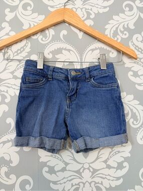 💫10/$25 • George Dark Wash Cuffed Denim Shorts